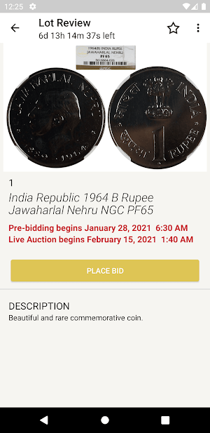 KM Numismatics Screenshot 2