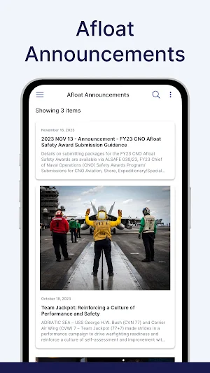 Naval Safety Command Screenshot 2