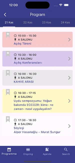 Yoğun Bakım Kongresi 2024 Screenshot 2