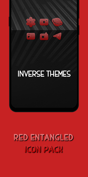Red - Entangled Icon Pack Screenshot 3
