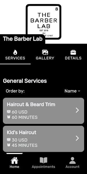 The Barber Lab Screenshot 0