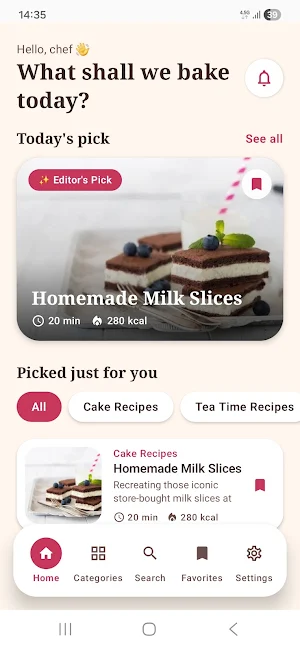 Easy Cake Recipes: Offline Screenshot 0