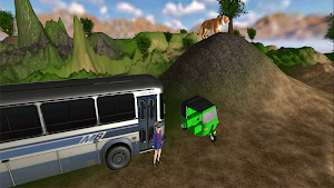 Tuk Tuk Simulator: Jungle Adve Screenshot 3