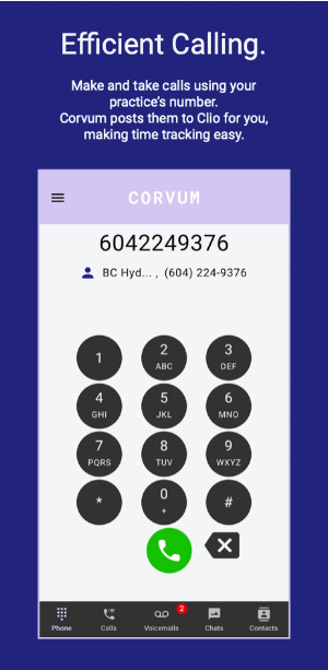 Corvum Mobile Screenshot 0