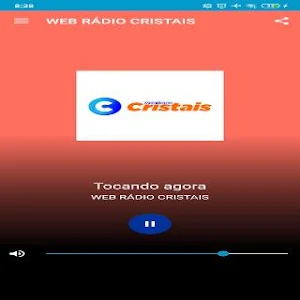 WEB RÁDIO CRISTAIS Screenshot 1