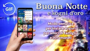 Gifs Good Night & Sweet Dream Italian Love Screenshot 1
