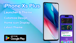 Launcher: iPhone Xs Plus Theme Screenshot 0
