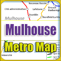 Mulhouse Metro Map Offline