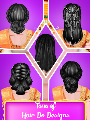 Indian Girl Makeover - Wedding Girl Fashion Salon Screenshot 1