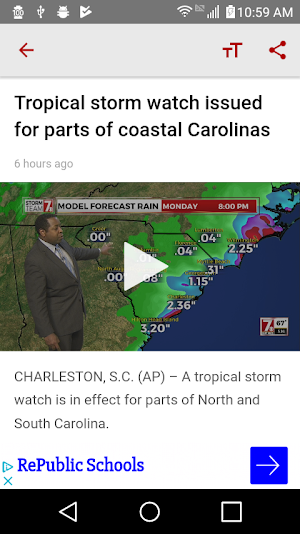 WSPA 7News Screenshot 2
