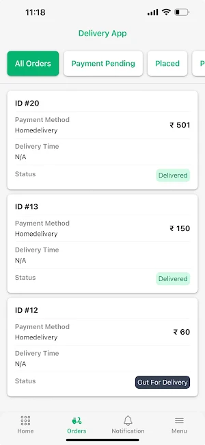 RozDeal – Delivery Partner Screenshot 0