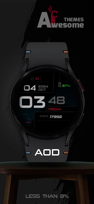 Dotline - Light Watch Face Screenshot 1