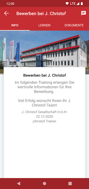 Christof Academy Screenshot 1