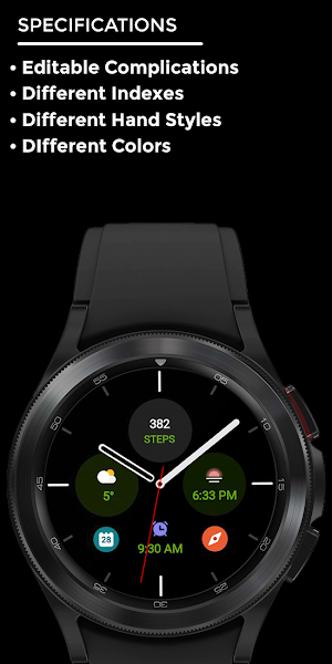 Nighty Minimal 07 - watch face Screenshot 3