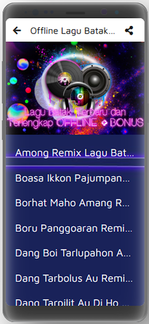 Koleksi Lagu Batak Offline Screenshot 2