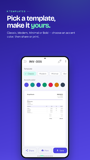 Handyman Invoice Maker Screenshot 2