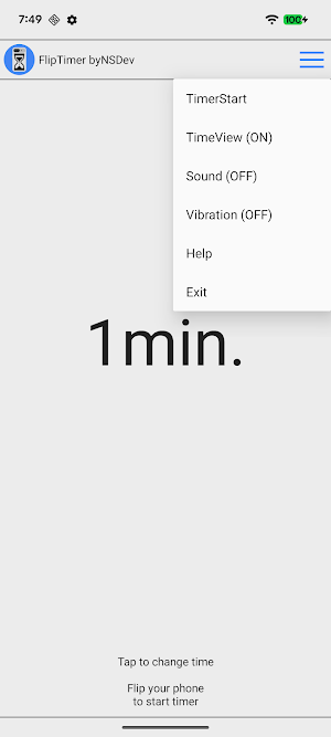 FlipTimer byNSDev Screenshot 2