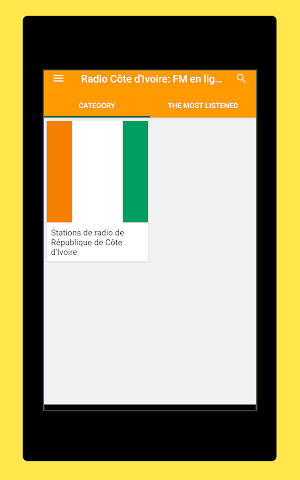 Radio Ivory Coast + Radio FM Screenshot 3