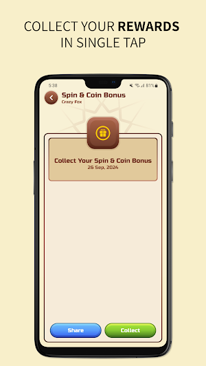 Crazy Fox Spin Rewards Screenshot 3