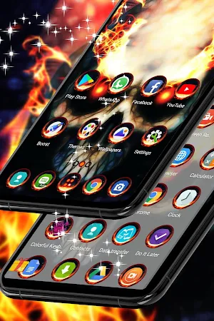 Skull Launcher screenshot 2