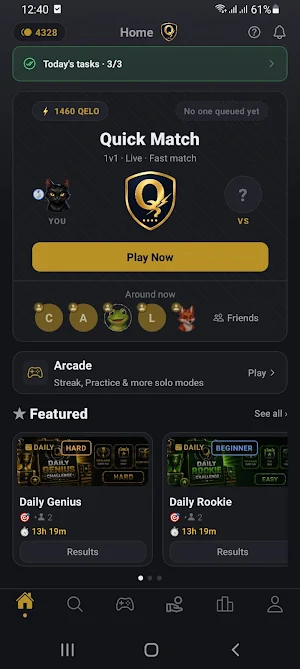Qazaro: Trivia Quiz Battles Screenshot 0