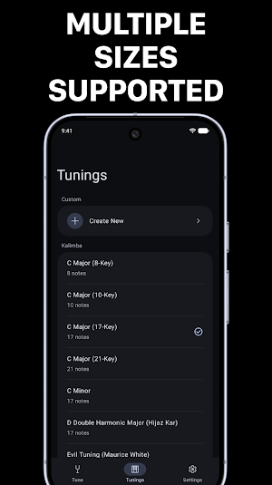 Kalimba Tuner Screenshot 1