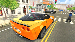 Sport Car Corvette Screenshot 1