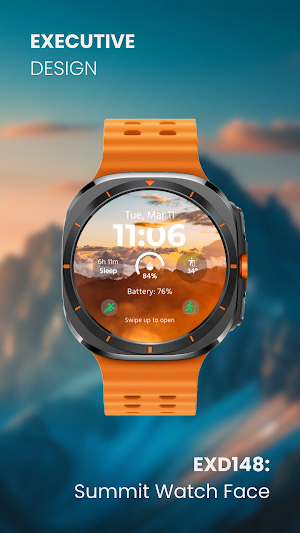 EXD148: Summit Watch Face Screenshot 2