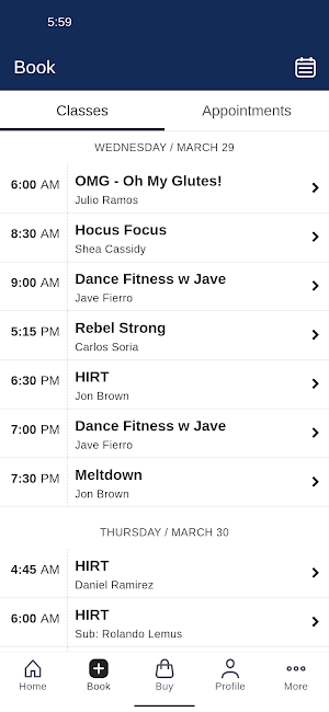 The Rebel Fitness Camp Screenshot 1