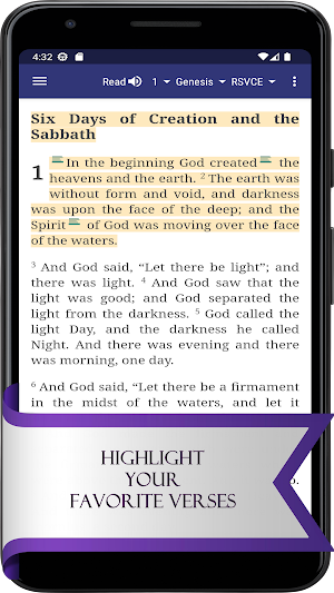 Holy Bible RSVCE Screenshot 1