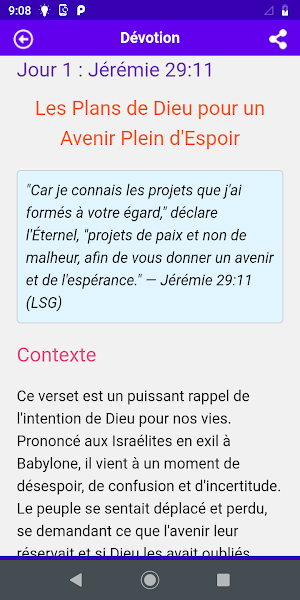 Devotion, Questions Bibliques Screenshot 3