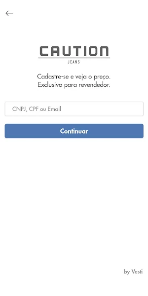 Caution Jeans Screenshot 0