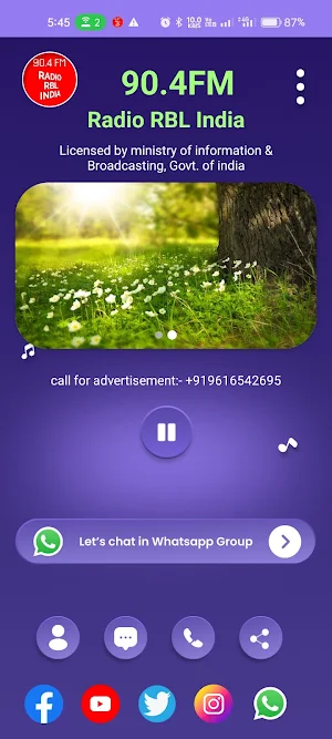 Radio RBL INDIA 90.4 FM Screenshot 1