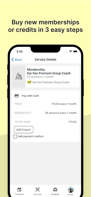 Small Group Training Screenshot 1