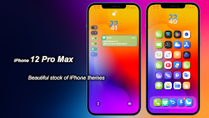 iPhone 12 Pro Max Launcher Screenshot 1