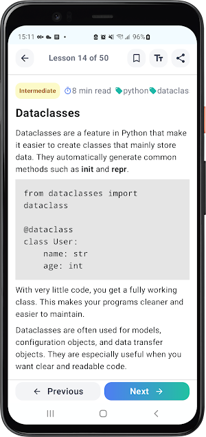 Python Classes beginner course Screenshot 3