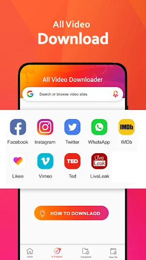 All Video Downloader HD Screenshot 0
