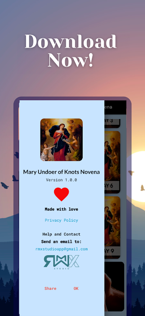 Mary Undoer of Knots Novena Screenshot 3