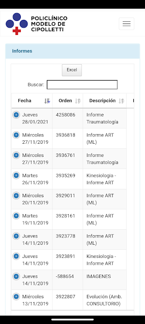 Portal Policlinico Cipolletti Screenshot 2