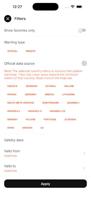 Sea Alert Screenshot 3