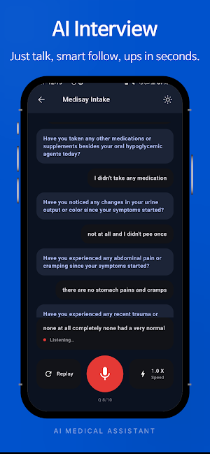 MediSay - AI Medical Assistant Screenshot 2