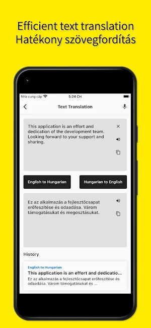 English Hungarian Translator Screenshot 2