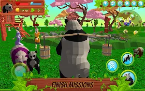 Panda Simulator  3D – Animal Game Screenshot 1