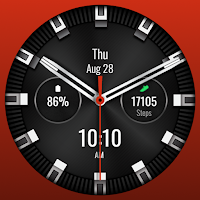Dark Metal Watch Face