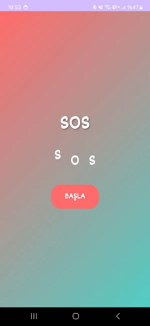 SOS Oyunu - 2 Kişilik Screenshot 0