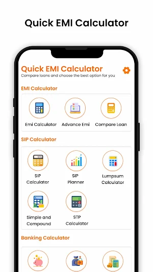 Quick EMI Calculator Screenshot 0