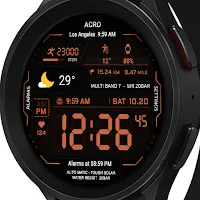 ACRO Genix Digi Rev watchface