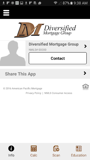 Diversified Mortgage Group Screenshot 0