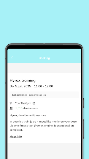 Veluwe Gym Screenshot 2