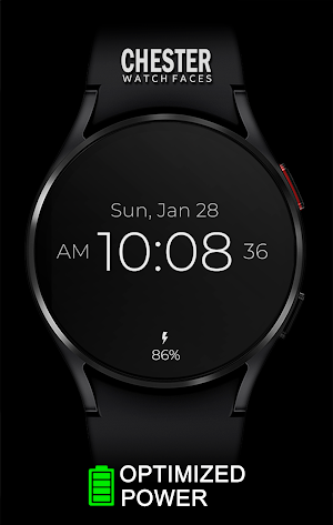 Chester Minimal watch face Screenshot 1
